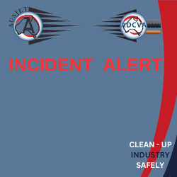 INCIDENT ALERT 102 - Tank Cleaning Head Water Cut Injection October 2021