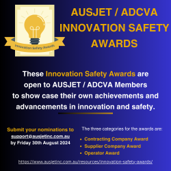 AUSJET / ADCVA INNOVATION SAFETY AWARDS